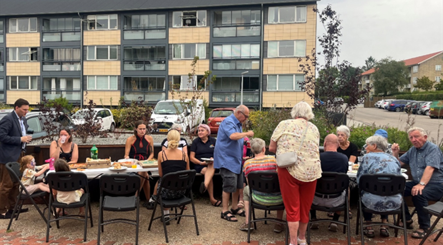 Det sociale i projektet forside
